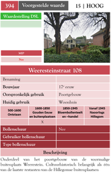 Weeresteinstraat 108