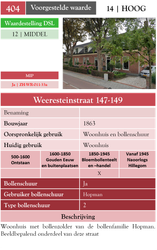 Weeresteinstraat 147-149