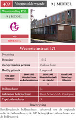 Weeresteinstraat 171