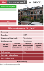 Weeresteinstraat 79-87
