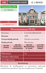 Weeresteinstraat 99-101