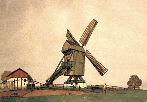 Holløse Mølle 1909