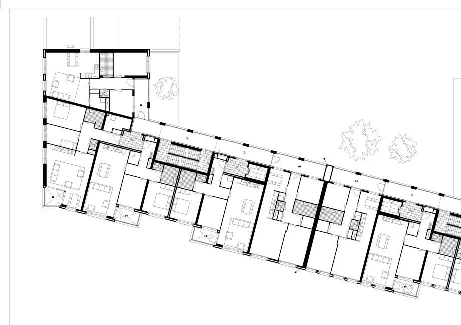 Apartementen 3e verdieping