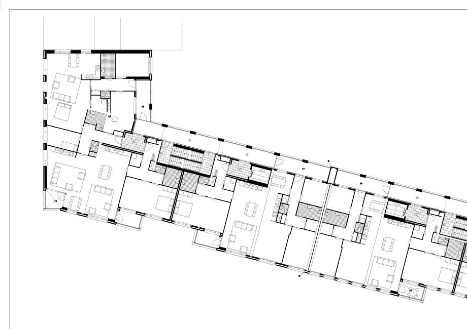 Appartementen 4e verdieping