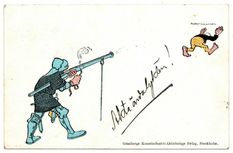 Soldat med luntlåsgevär 