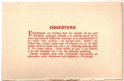 OBSERVERA!