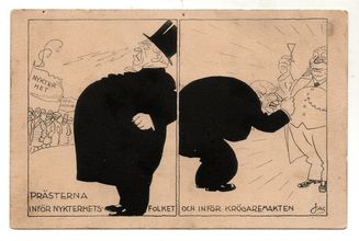 PRÄSTERNA INFÖR NYKTERHETSFOLKET - OCH INFÖR  KRÖGARMAKTEN