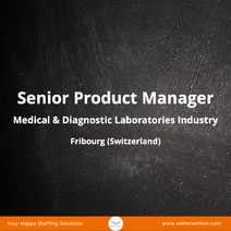 Senior Product Manager - International Manager - New Job
