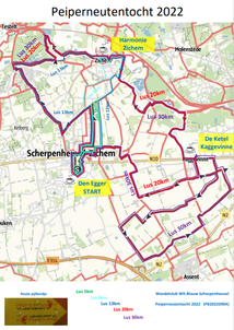 Peiperneutentocht 2022-overzicht