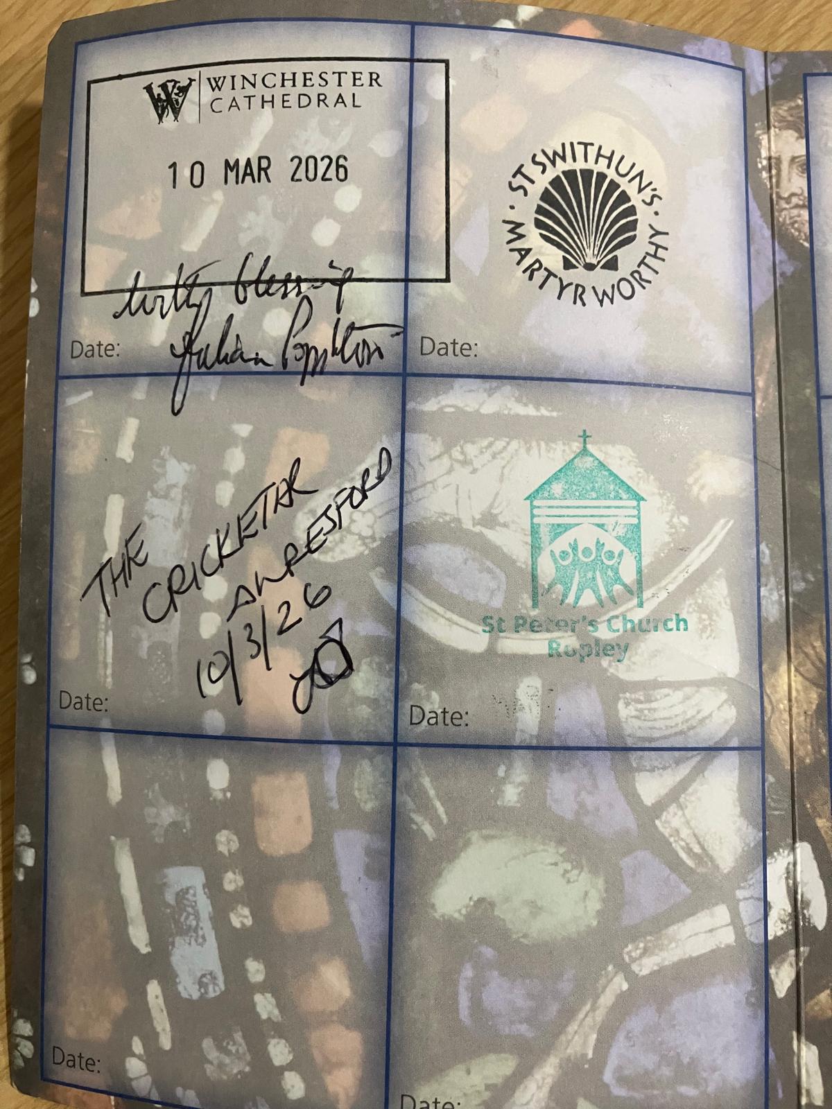 pilgrim passport