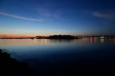 MC 19 006 - View across the water to Plymouth Hoe - a-body-of-water