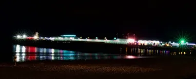 MC 19 018 - Paignton pier - a-long-exposure-of-a-pier-at-night