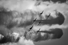 The Aerostars B&W