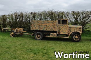 German WW2 Henschel 33D, Heavy Truck.fw