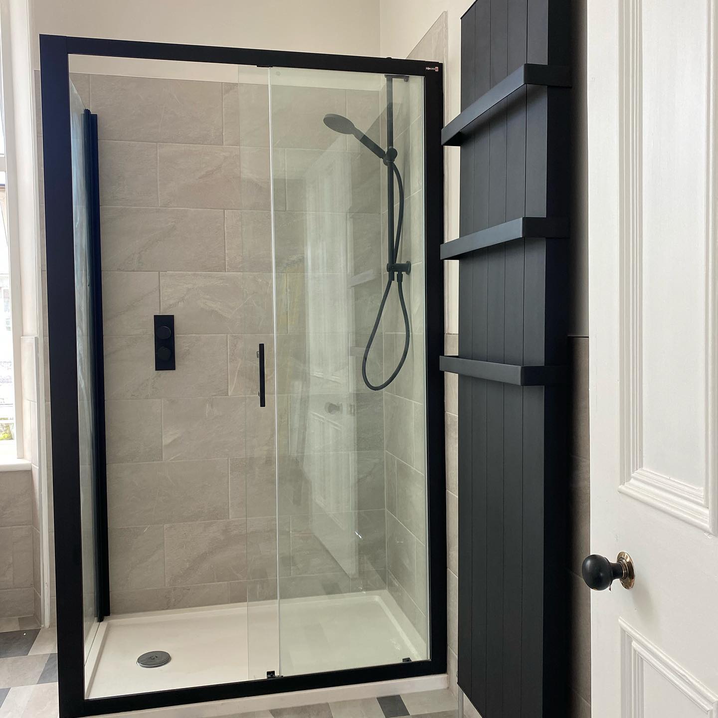 Bathroom refurbishment – new walk-in shower