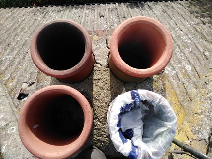 All four chimney brests were leaking smoke into eachother, from the living room to bedrooms, the chimney in use needs lining