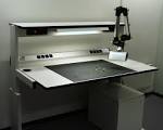 ESD veilige werkplek met Flexiline ESD veilige elektronica werktafel