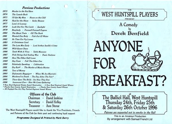 anyone for breakfast prog p1