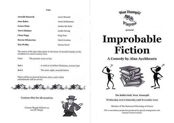 improbable fiction 2012a
