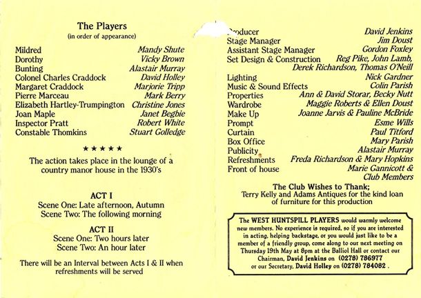 murdered to death May 1994 programme p2