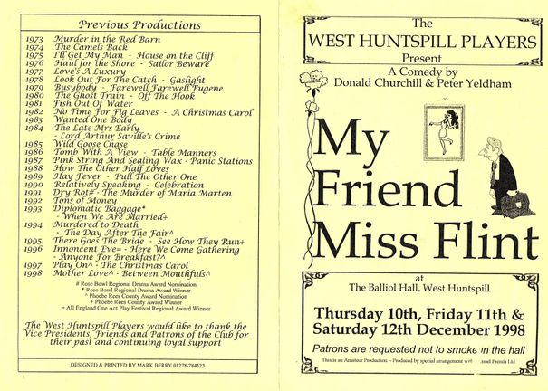 my friend miss flint prg p1