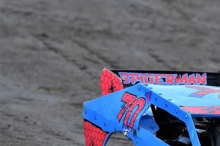 The number 70 Amca of Scott Elder (Spiderman).