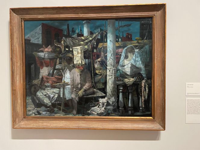 If This Be Not I, 1945, Oil on canvas
