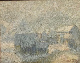 Ivan Grohar. Winter morning, 1905