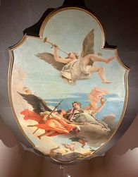 Giambattista Tiepolo. Virtue and Nobility triumph over Ignorance, 1741