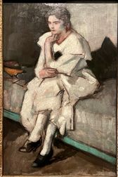 S.J. Peploe. The White Girl, 1917-18. Oil on canvas