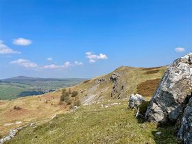 from the top of Bryn Alun
