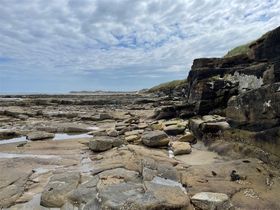Rocky route near Amble