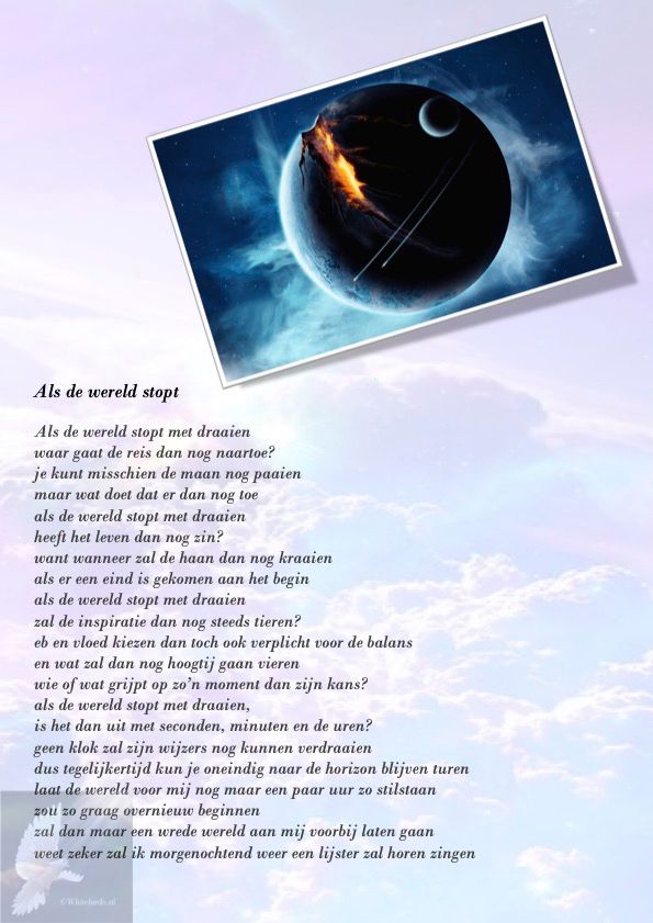 Als de wereld stopt