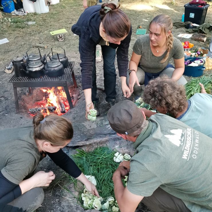 Wildnispädagogik Wildnisschule Odenwald