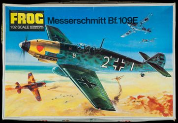 Frog_Messerschmitt Bf 109E_W150053