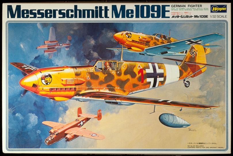 Hasegawa_Messerschmitt Me 109E_W44