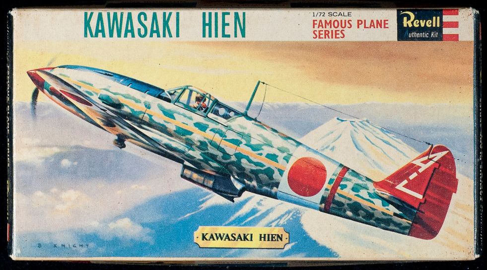 Revell_Kawasaki Hien_D661020