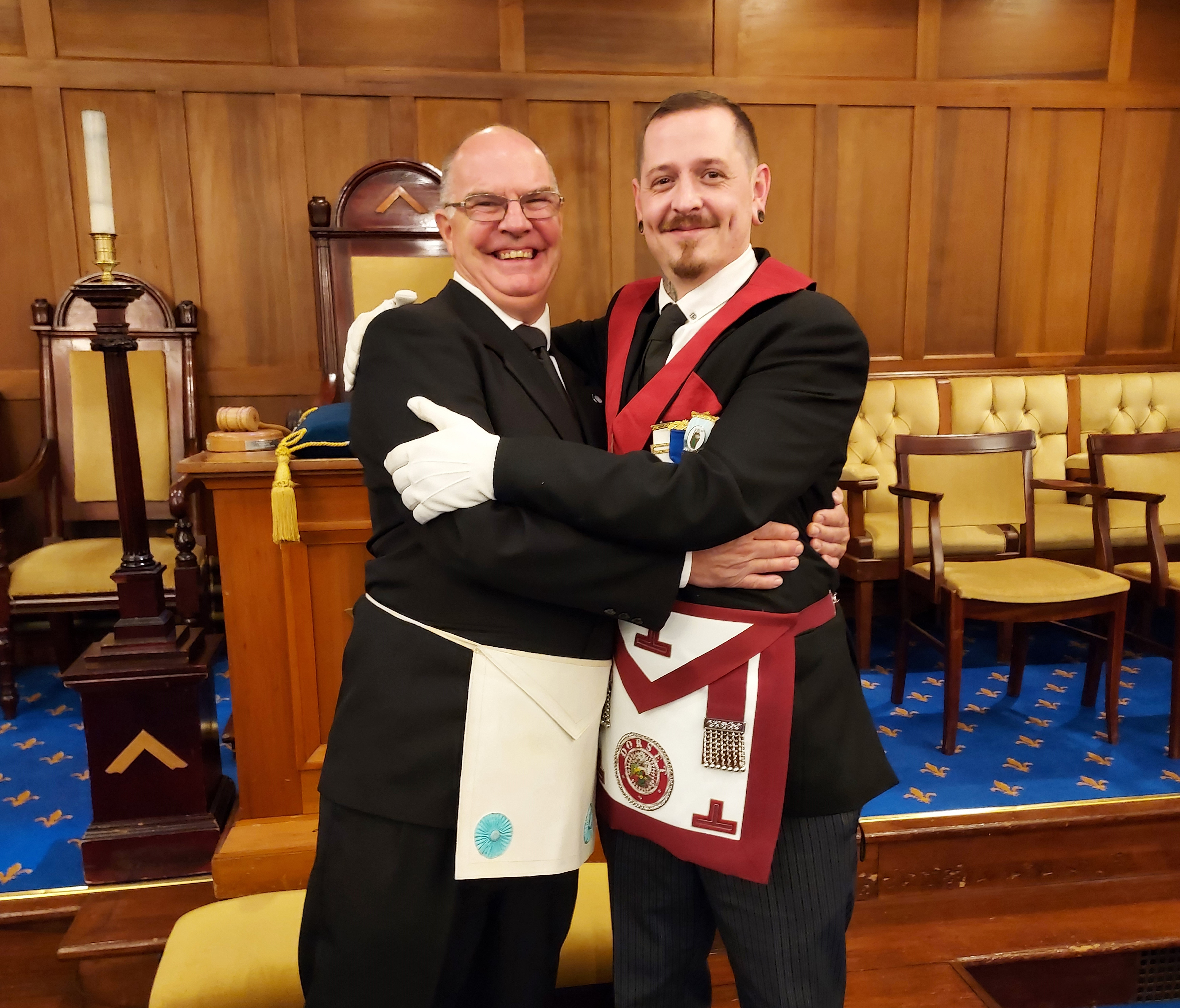 A rare Passing Ceremony
