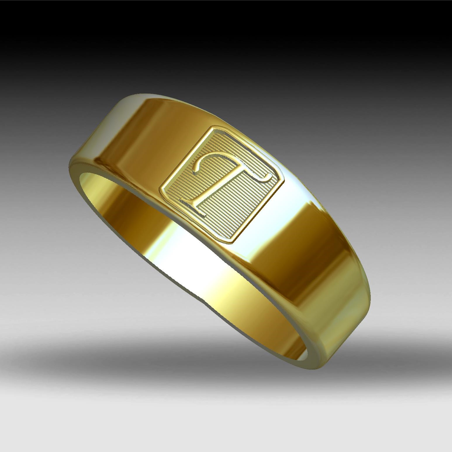 1 Signet ring smal T