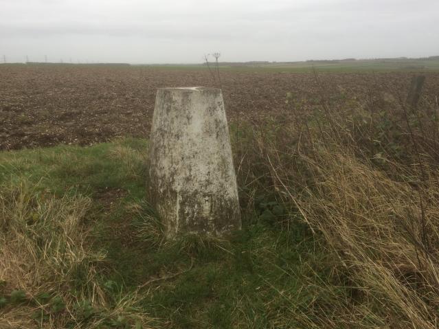 The Trig Point before restoration. Undated.