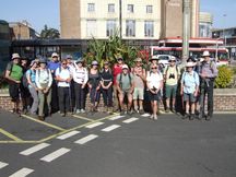 WMW Train Ramble start Scarborough to Filey Sept 2021 (2)