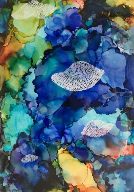Mixed media, 30 x 42 cm