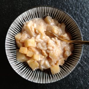 Rijstpap met risottorijst, mijn favoriet!