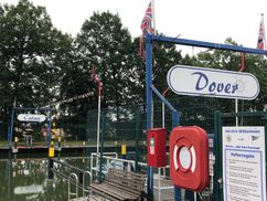 Brücke an der Marina