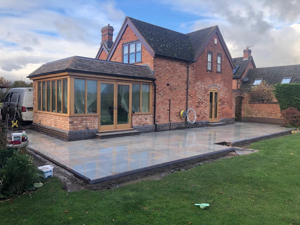 Single-storey extension with landscaped garden & outdoor upgrades