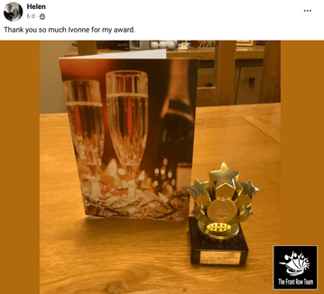Front Row Rising Star Award VivaMK