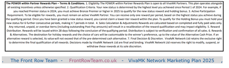 VivaMK TC PayPlan