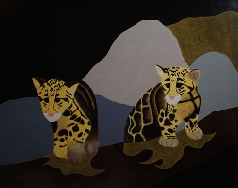 Formosan clouded leopard cubs