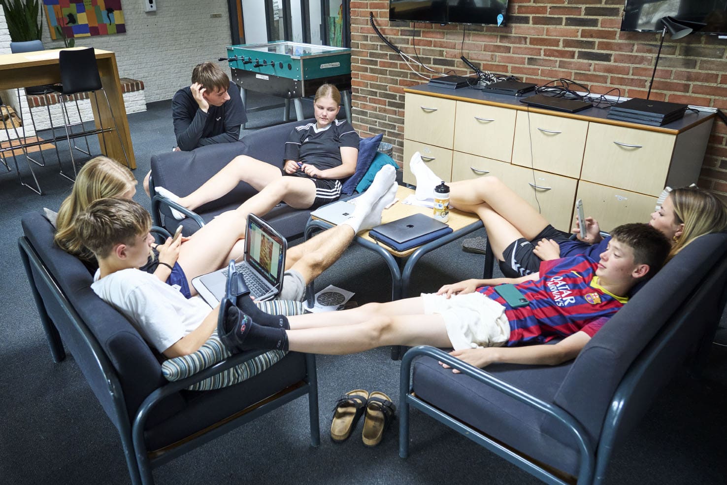 Trænerlederkursus i KFUMs Idrætsforbund på Hellebjerg Idrætsefterskole