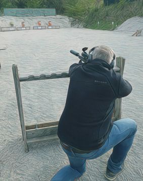 jagtkursus knæl